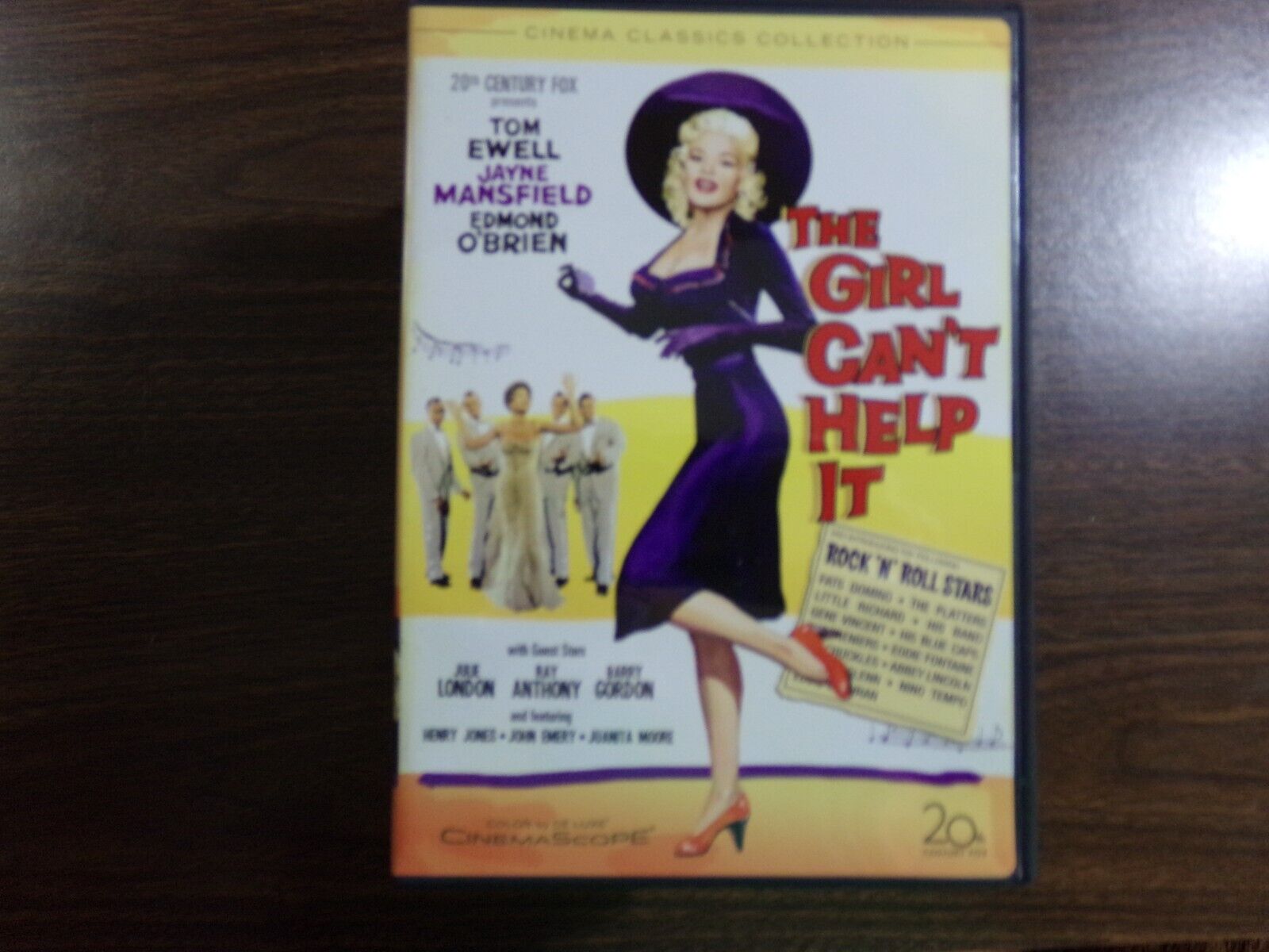 THE GIRL CAN’T HELP IT (DVD, 1956, FOX CINEMA CLASSICS)  JAYNE MANSFIELD