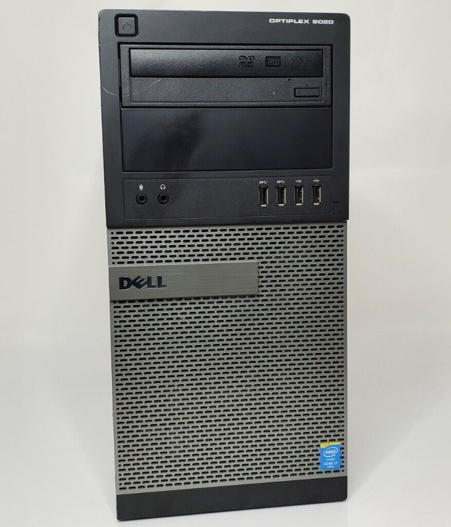 Dell OptiPlex 9020 MT Intel i7-4790 3.60GHz 8GB RAM AMD Radeon 2GB R7 250 NO HDD