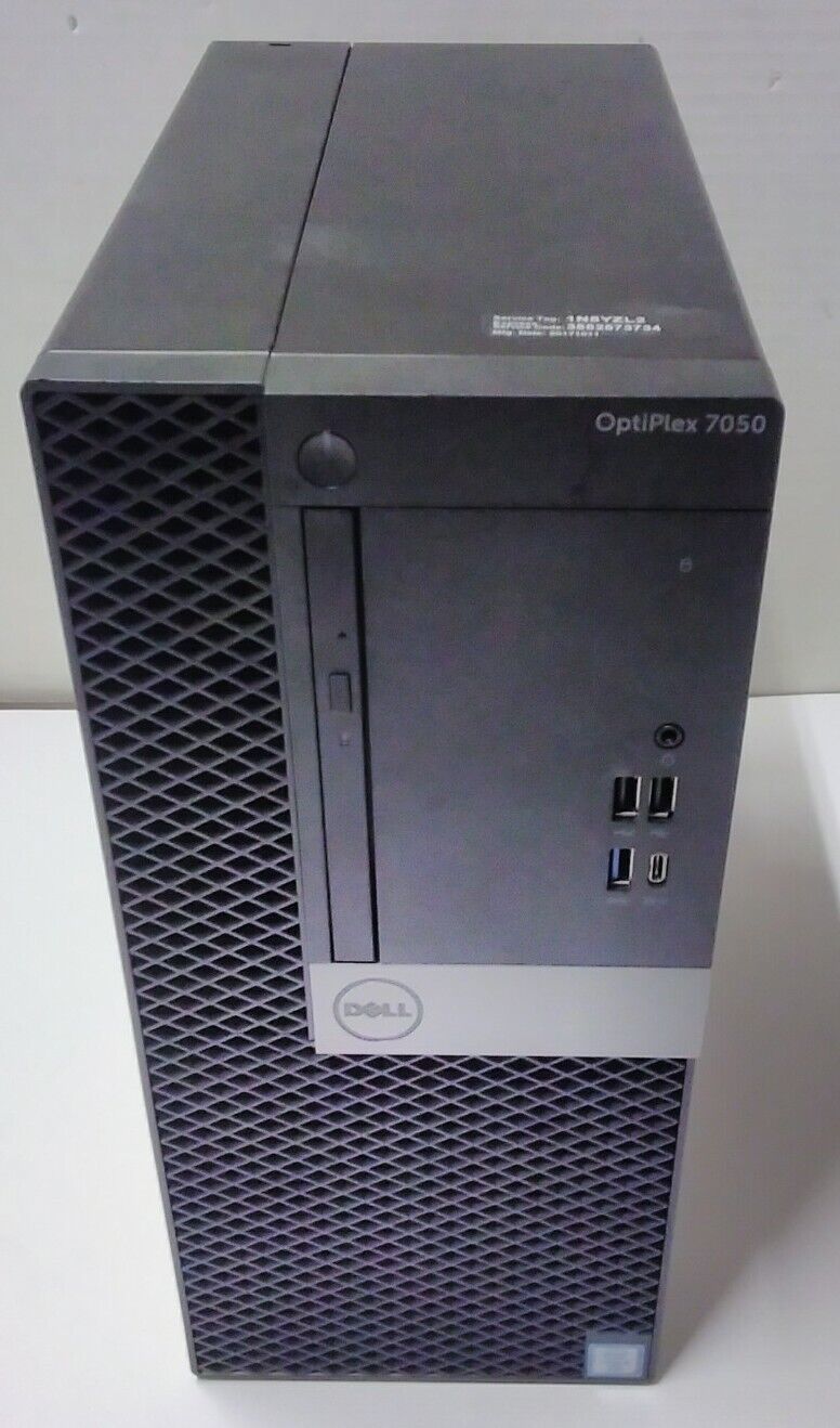 Dell OptiPlex 7050 Intel Core i5-6500 CPU @ 3.20GHz, 8GB (2×4) RAM, 320GB HDD