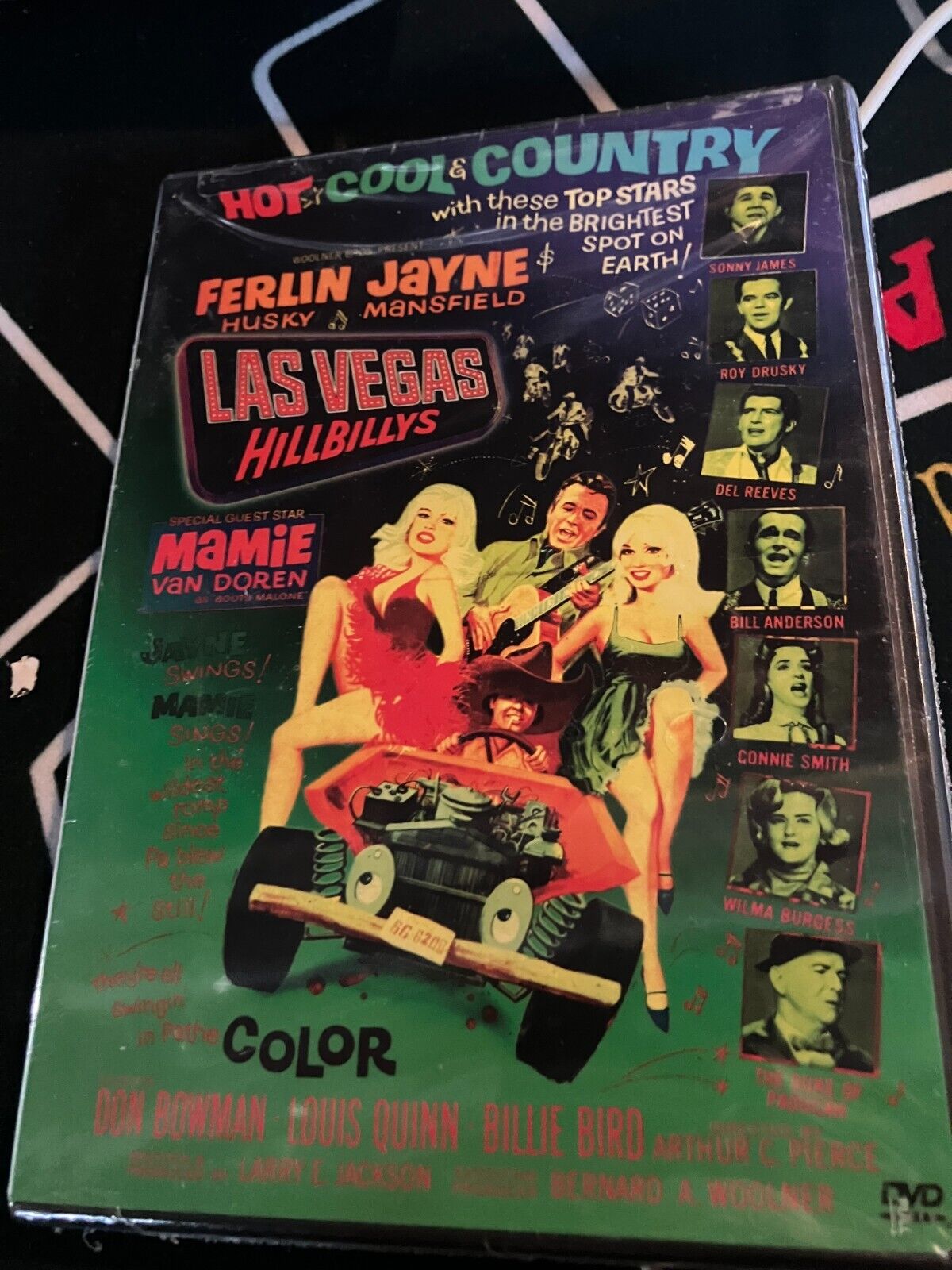 (NEW) Las Vegas Hillbillys DVD 1966 Jayne Mansfield Mamie Van Doren Hillbies