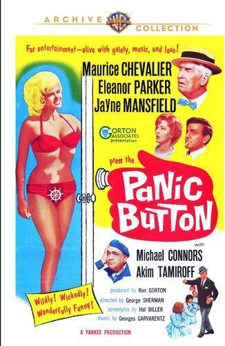 Panic Button (DVD) Eleanor Parker Jayne Mansfield Maurice Chevalier Mike Connors