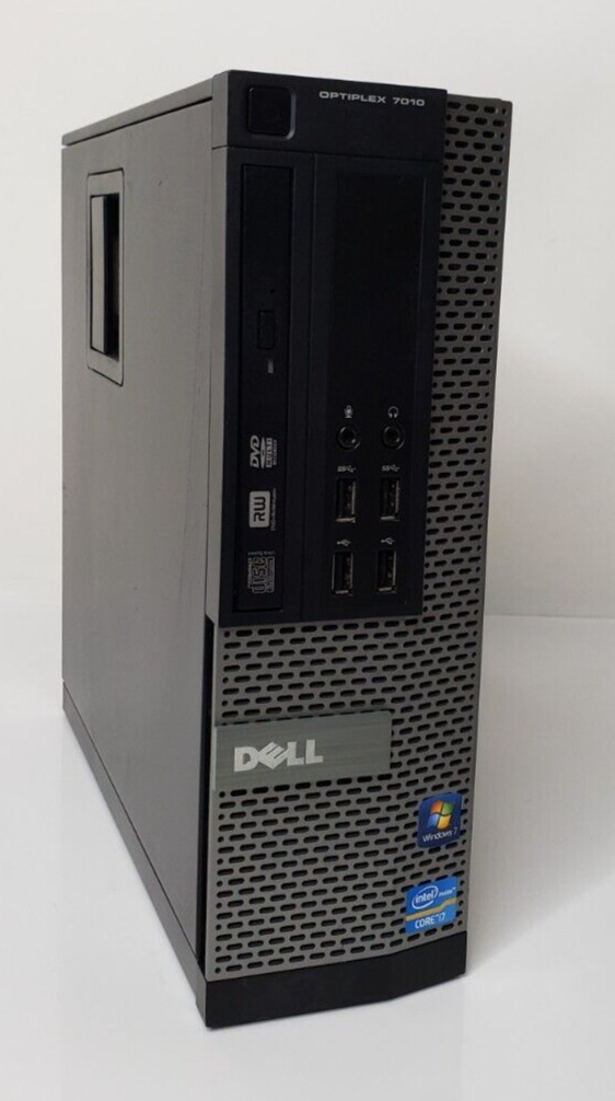 Dell Optiplex 7010 PC 3.20GHz i7-3770 8GB RAM AMD Radeon HD 6450 No HDD