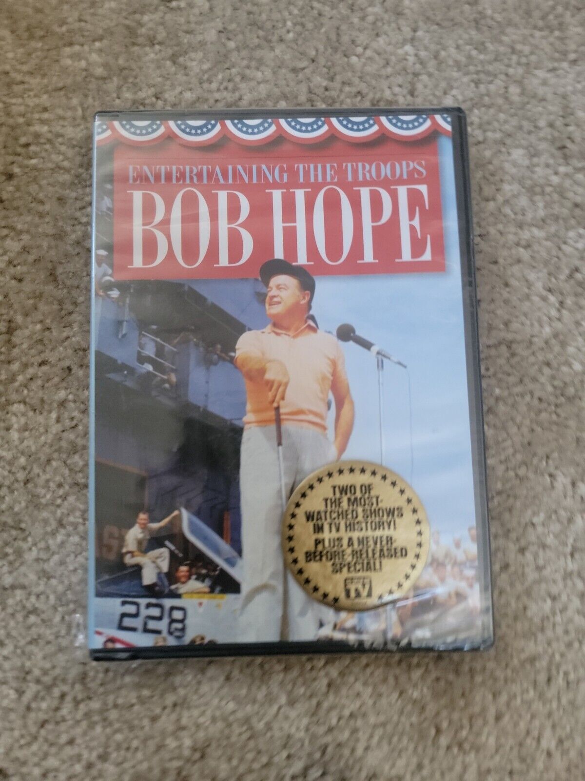 BOB HOPE ENTERTAINING THE TROOPS DVD SET LUCILLE BALL JAYNE MANSFIELD NEW SEALED