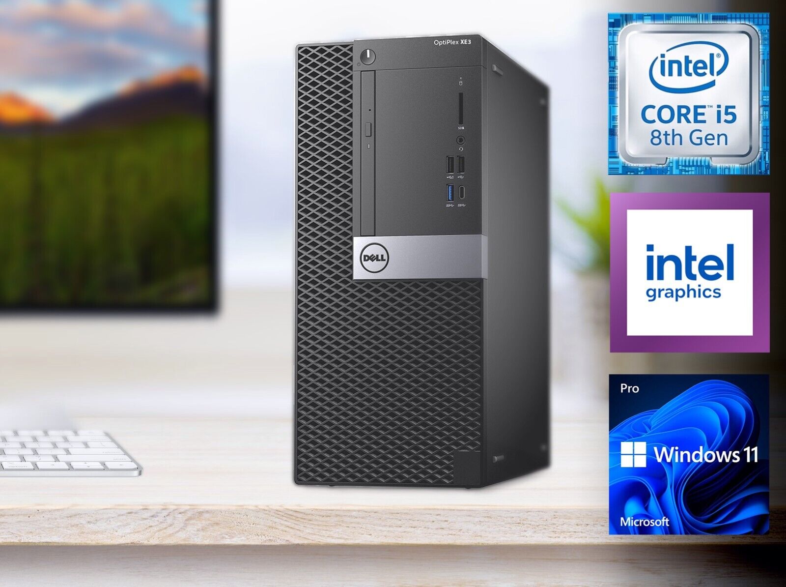 Dell OptiPlex 7060 (XE3) Tower 16GB RAM W11 512GB NVMe Adobe PS, LR + MS Office