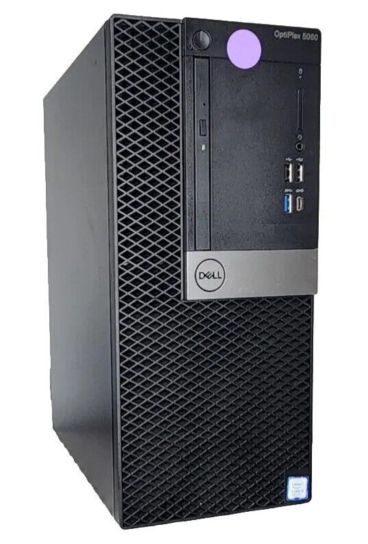 Dell Optiplex 5060 Tower( Intel Core i5-8600, 16GB RAM, 250GB SSD)