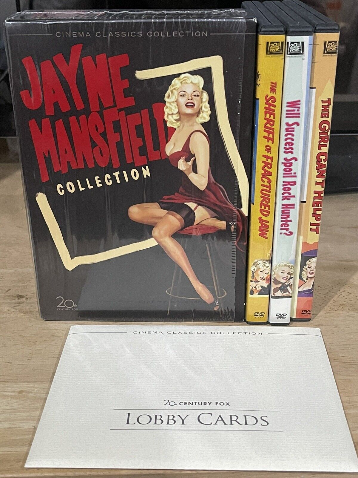 Jayne Mansfield Collection (DVD, 2006, 3-Disc Set) The Girl Can’t Help It+2/EXC