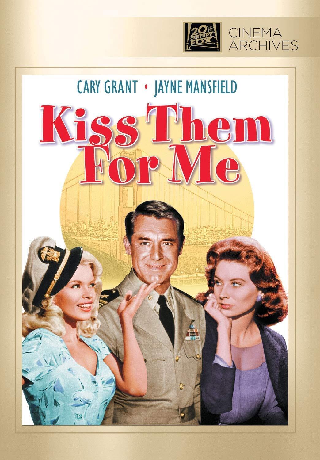 Kiss Them For Me (DVD) Cary Grant Jayne Mansfield Leif Erickson