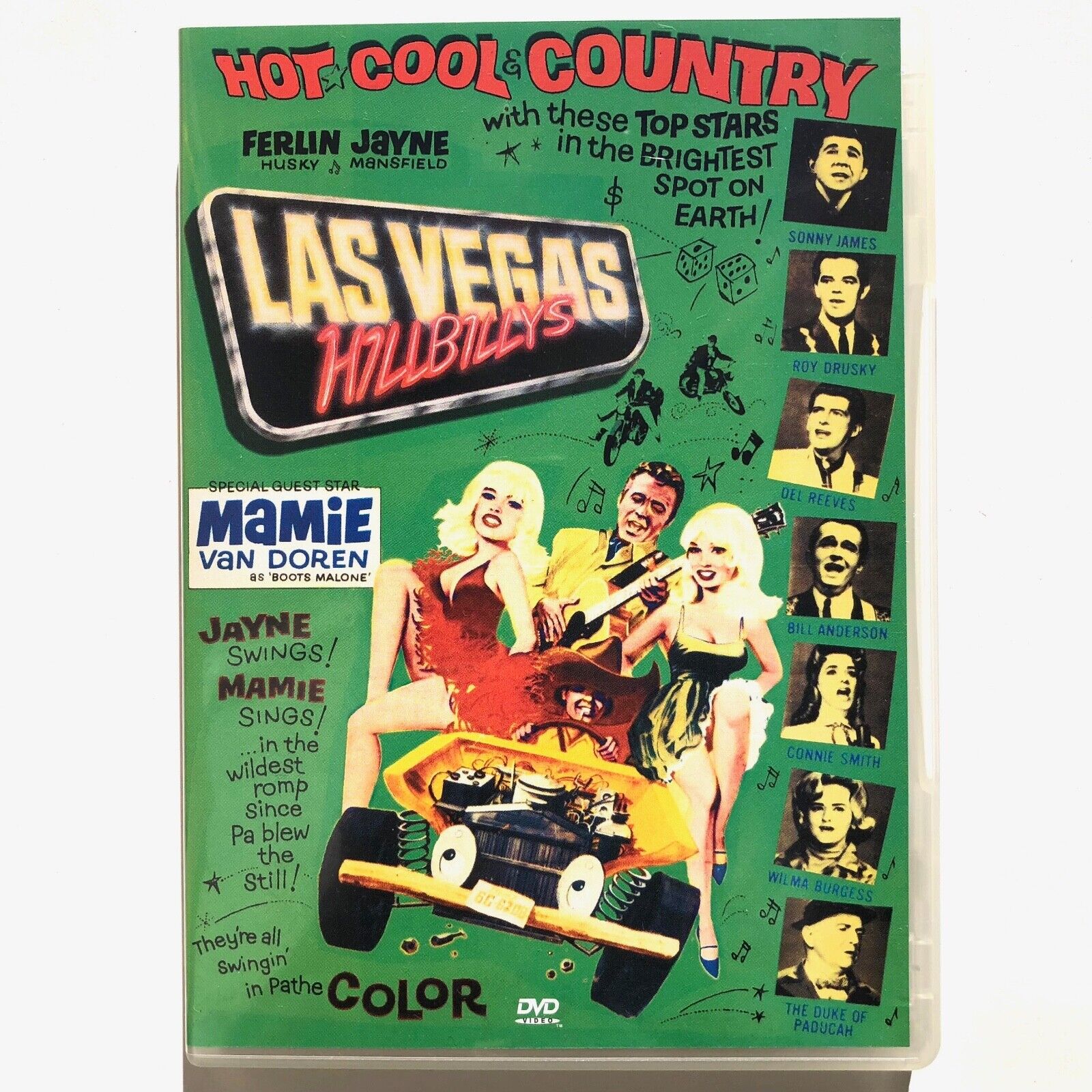 Las Vegas Hillbillys DVD Jayne Mansfield & Mamie Van Doren 089859823329 Woody’s