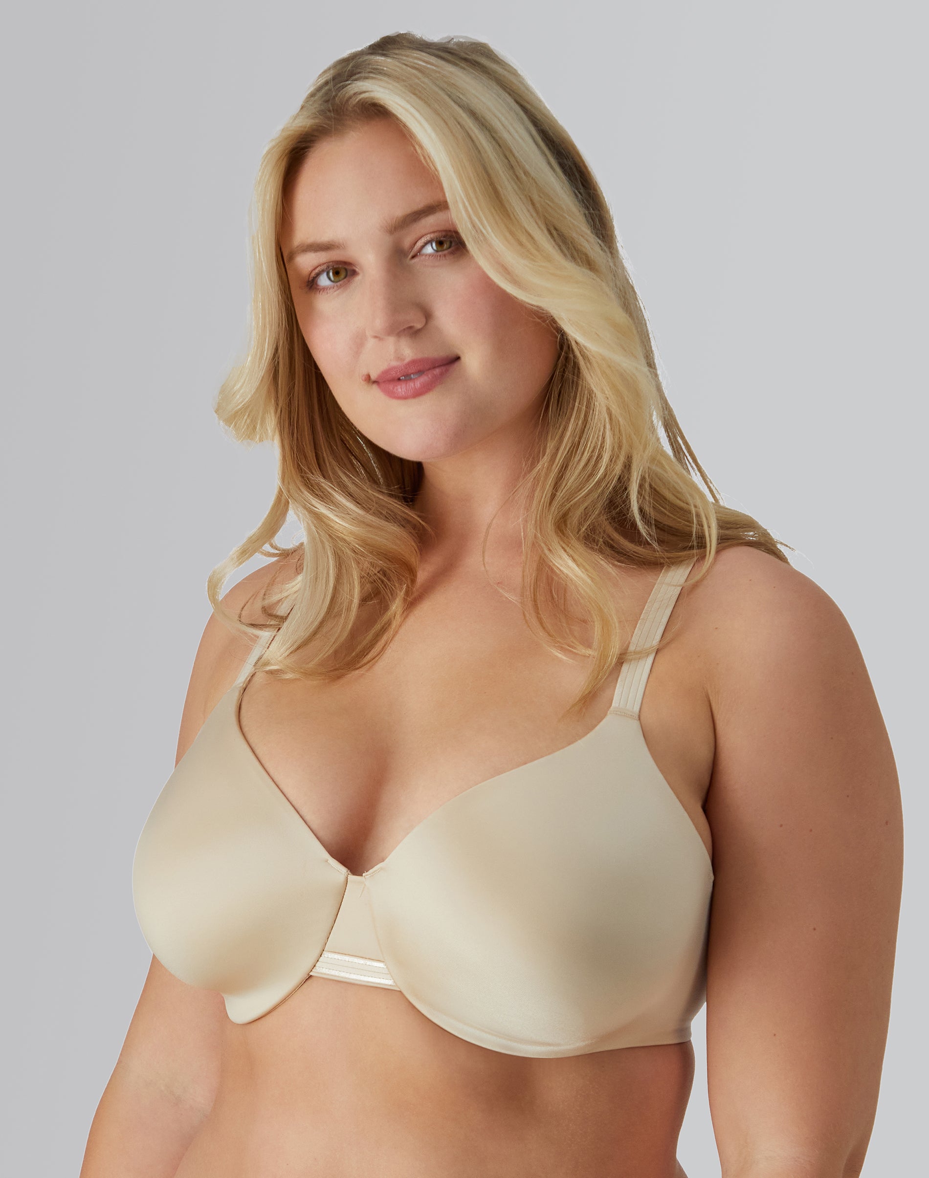 Bali One Smooth U Smoothing & Concealing Underwire Bra Soft Taupe 42DD Women’s
