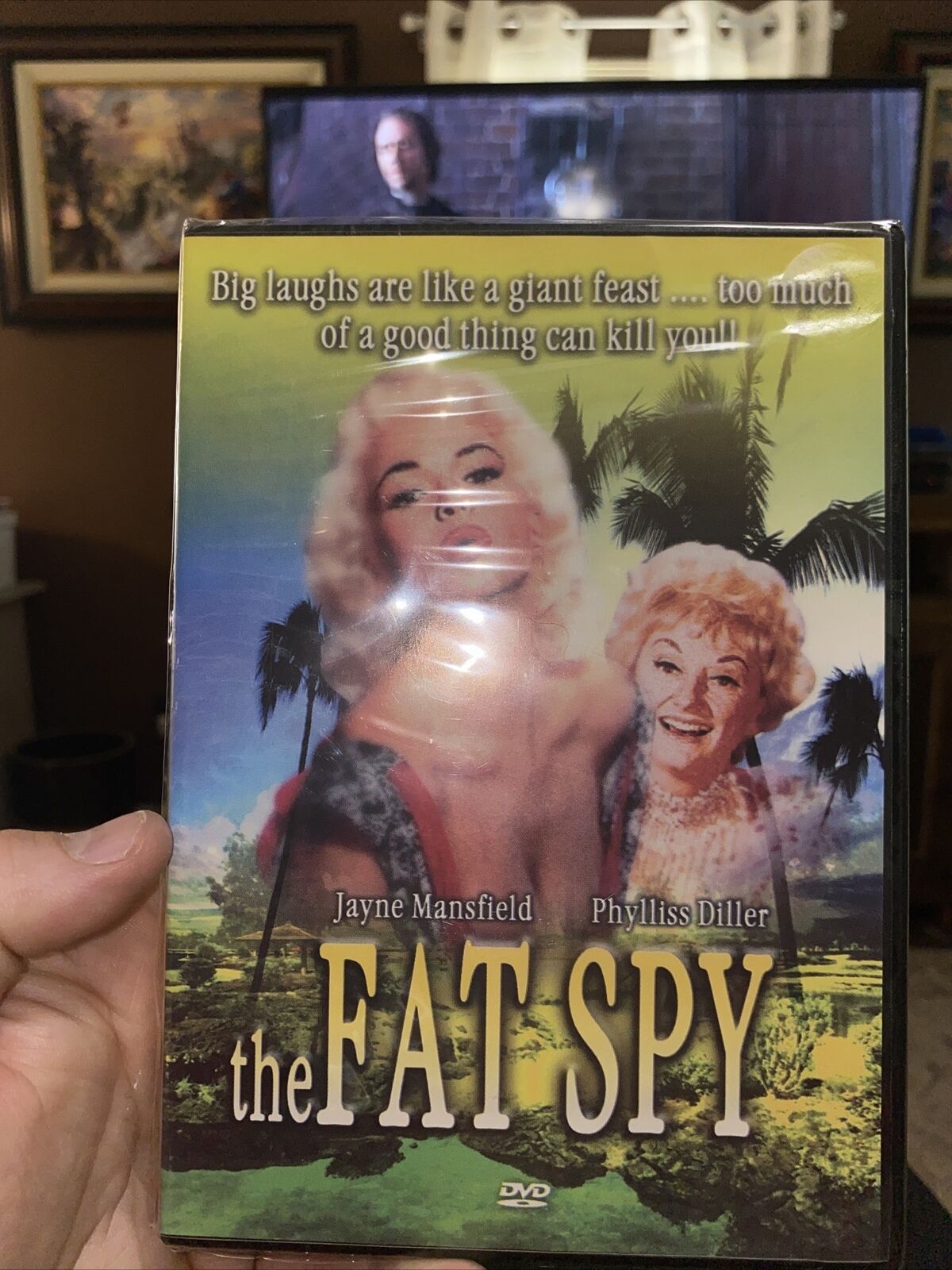 The Fat Spy (1966) Jayne Mansfield. DVD. Free Shipping!