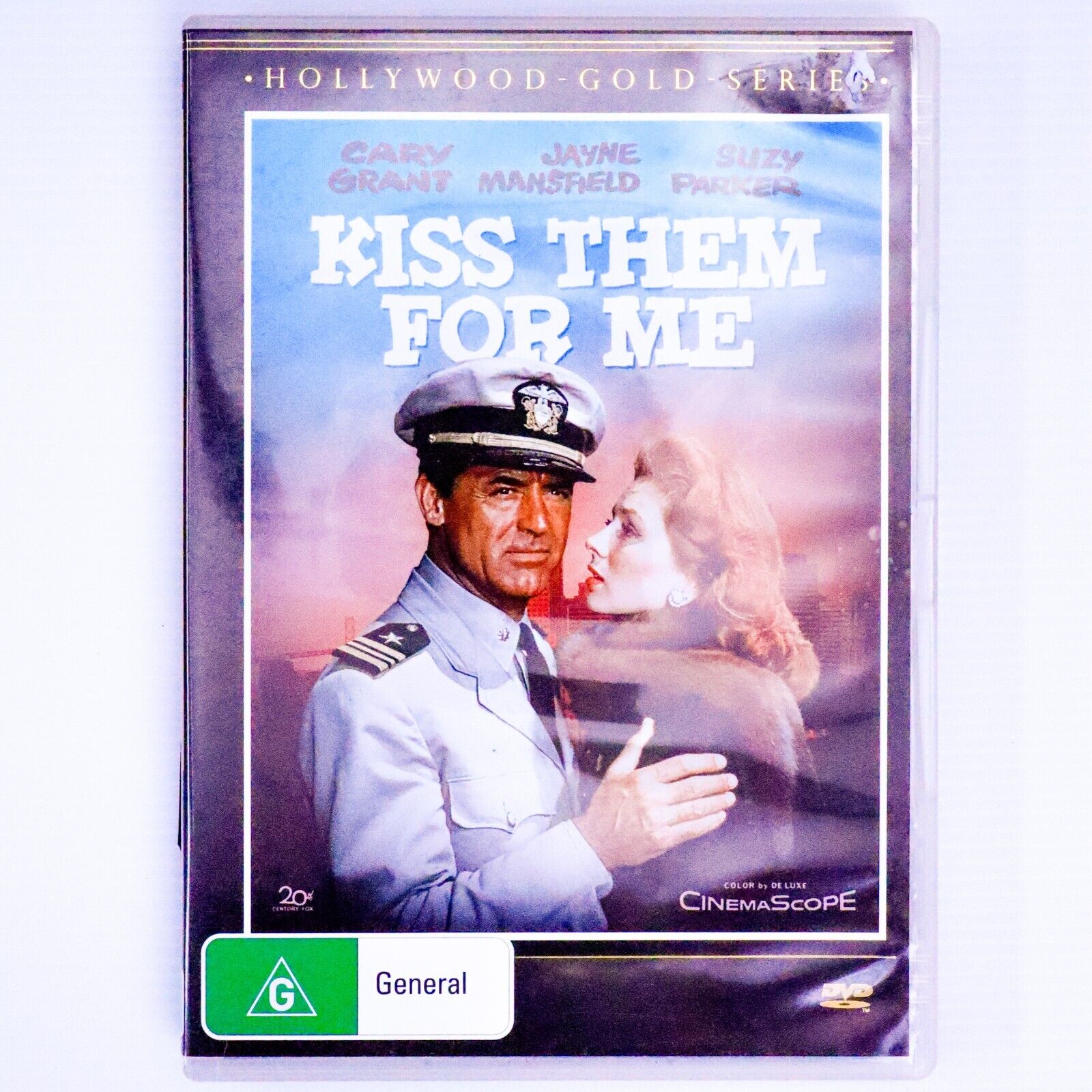 Kiss Them For Me (DVD, 1957) Cary Grant, Jayne Mansfield – Comedy Romance Movie