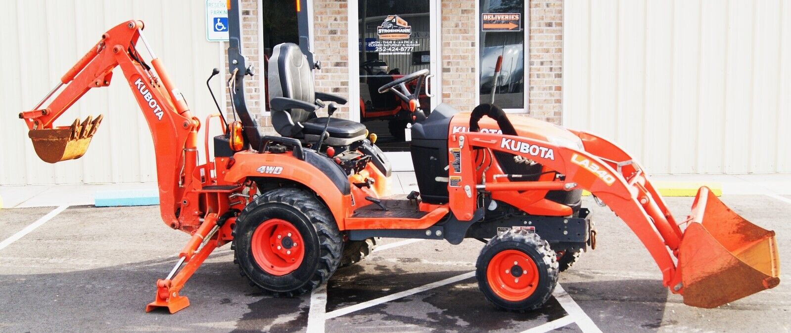 2019 Kubota BX23S Tractor Loader Excavator Backhoe 1200 Hours