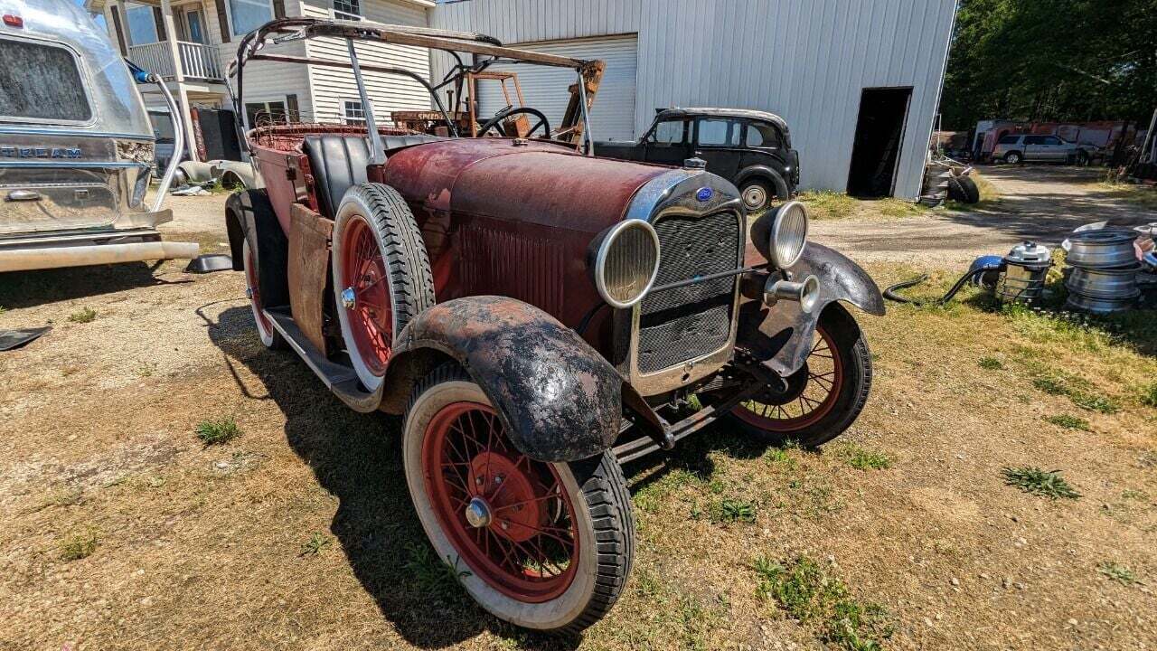 1928 Ford Model A Touring car project