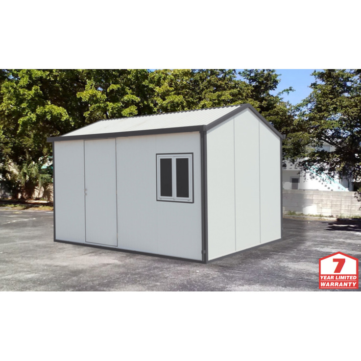 Gable Top Insulated Building 19×10 Versatile Tiny House, Studio Backyard Office