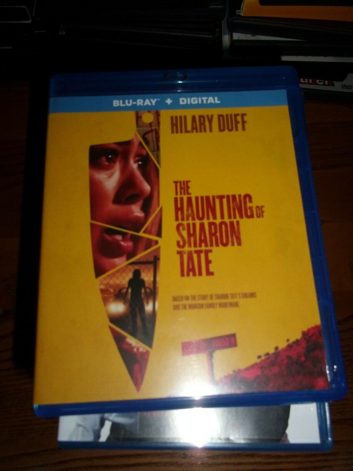 THE HAUNTING OF SHARON TATE – BLU-RAY DISC – WATCHED ONCE!!