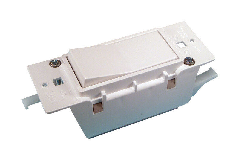 United States Hardware E-119C White Electrical Switch (Pk of 4)
