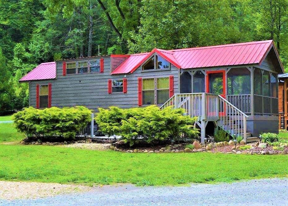 CABIN TINY HOUSE (MANY STYLES) MOVABLE PRE-FAB FOR YOUR PROPERTY/LOT PART. FURN.