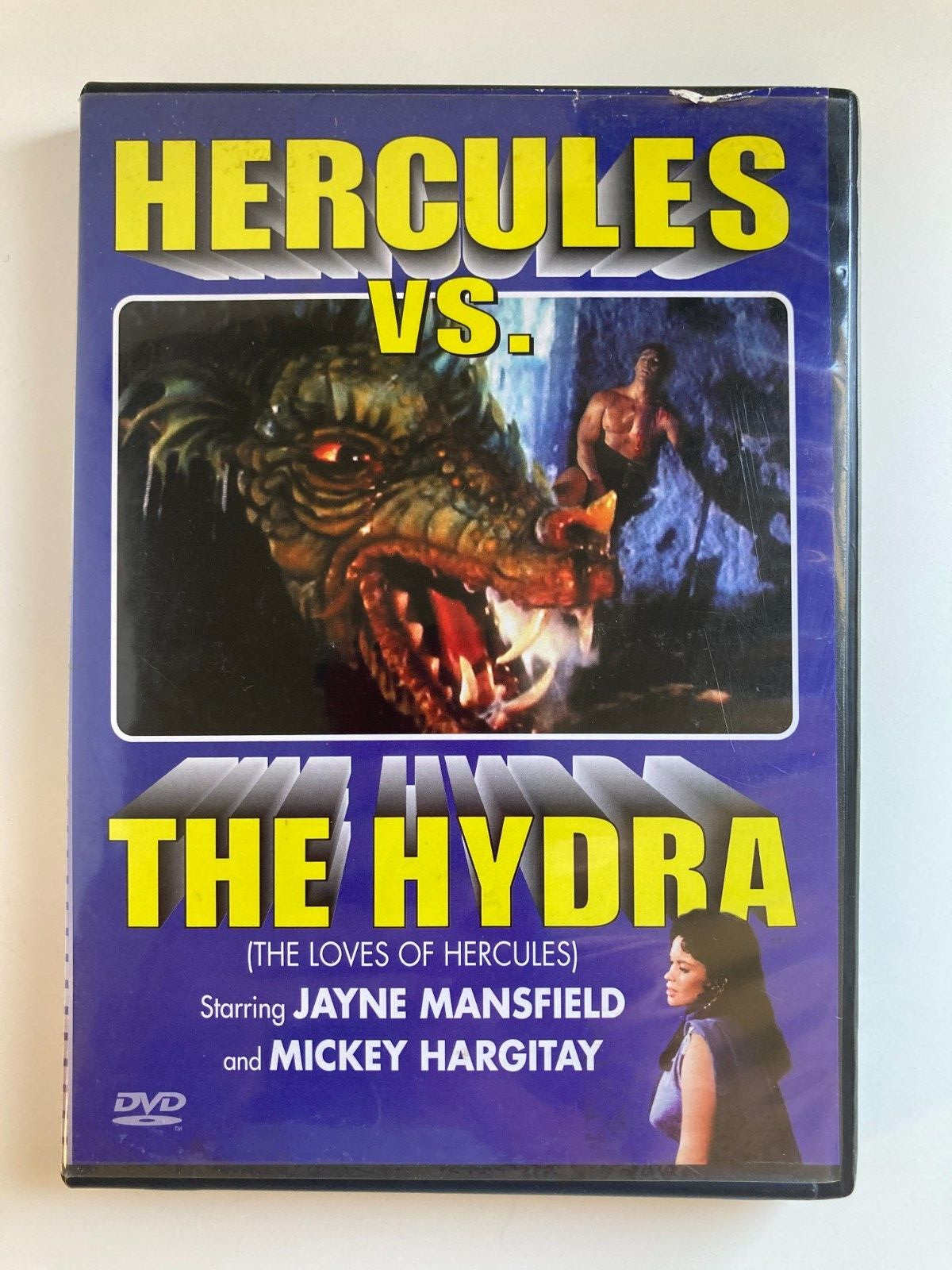 The Loves of Hercules (DVD, 2000) Hercules vs. the Hydra Jayne Mansfield Nice