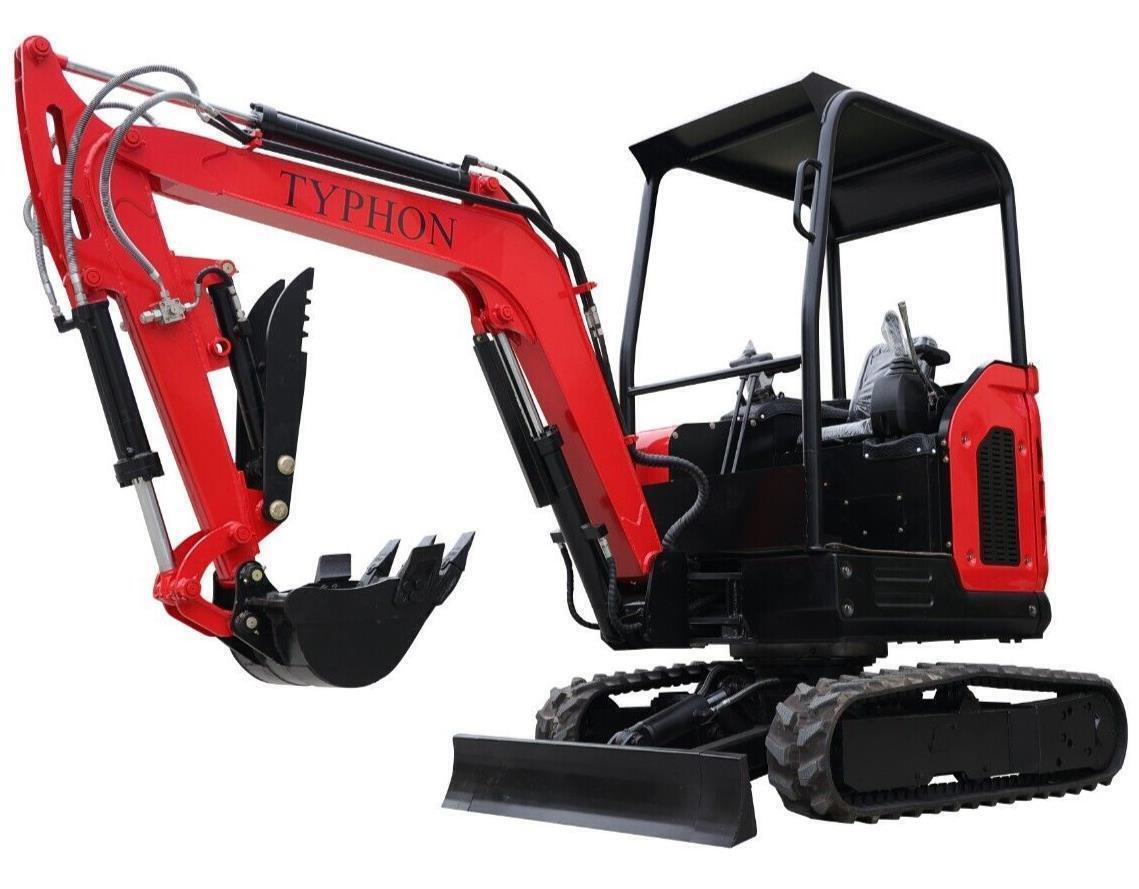 NEW 25HP Mini Excavator NEW 2.5 Ton Trench Digger with EPA Diesel Perkins Engine