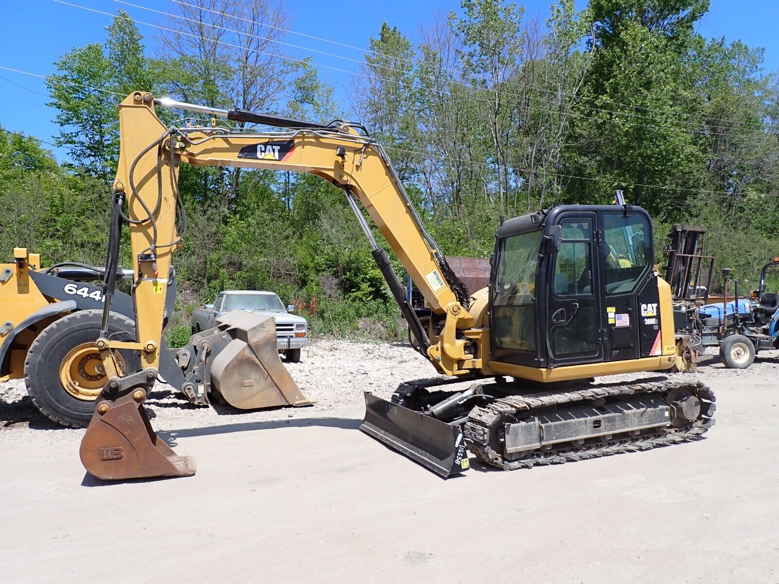 2015 Caterpillar 308E2 CR Hydraulic Excavator RUNS STRONG! Q/C A/C Hammer Lines!