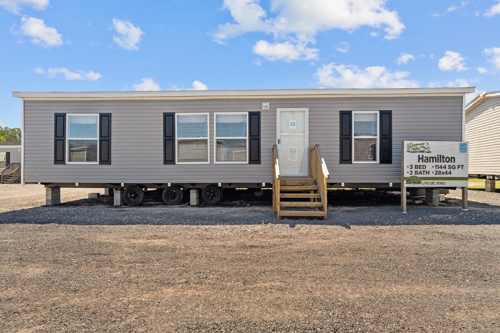 2023 Live Oak HAMILTON Mobile Home 3BR/2BA 28×48-All Southeast States-45 Days!