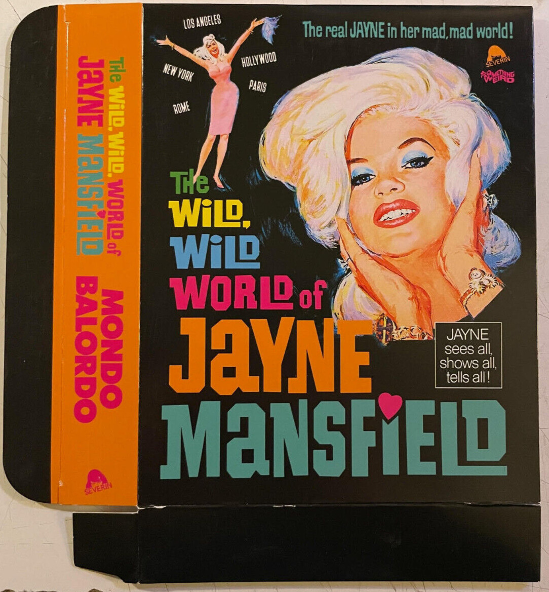 SLIPCASE BOX ONLY NO DISCS Wild World of Jayne Mansfield / Mondo Balordo Blu-ray