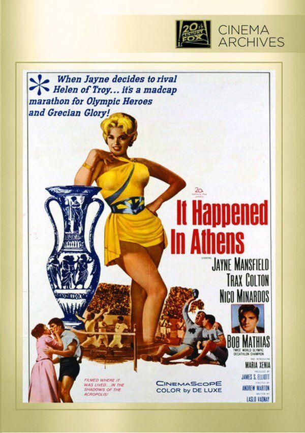 It Happened in Athens (1962) Jayne Mansfield, Xenia Kalogeropoullou, Trax Colton