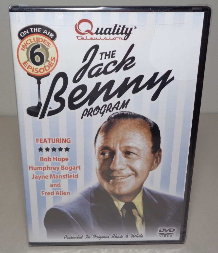 THE JACK BENNY PROGRAM New DVD Includes 6 Episodes