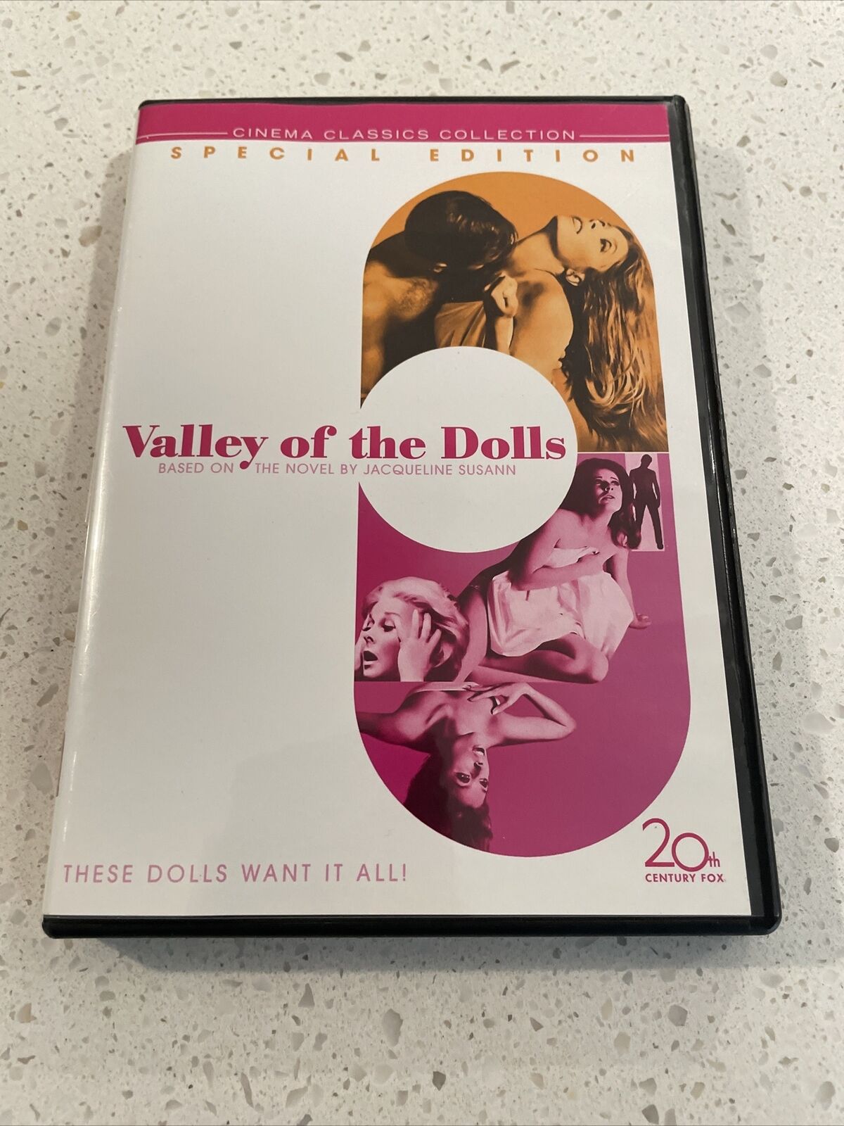 Valley of the Dolls DVD, Sharon Tate, Jacqueline Susann Novel, Extras