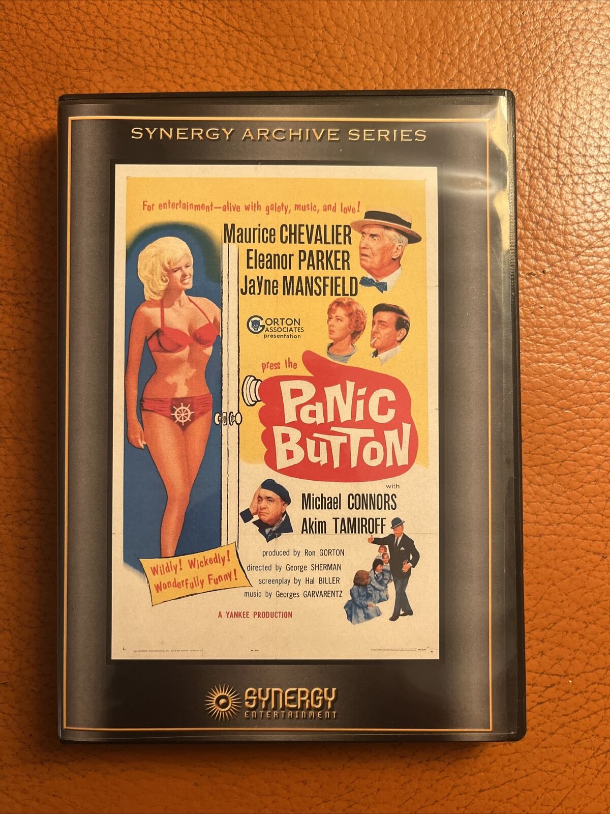 Panic Button (1963) Jayne Mansfield. Totally OOP. Synergy Ent. Purple DVD