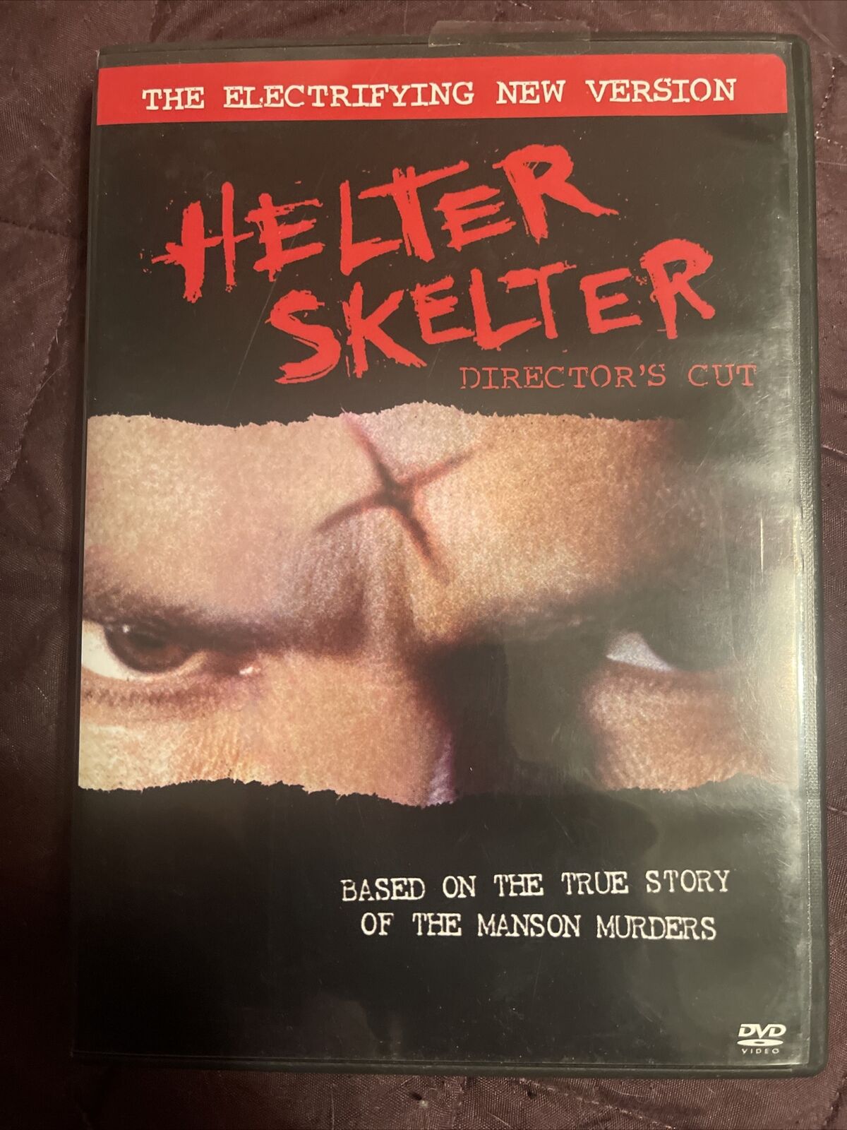 HELTER SKELTER DVD, DIRECTOR’S CUT Charles Manson Sharon Tate Murder
