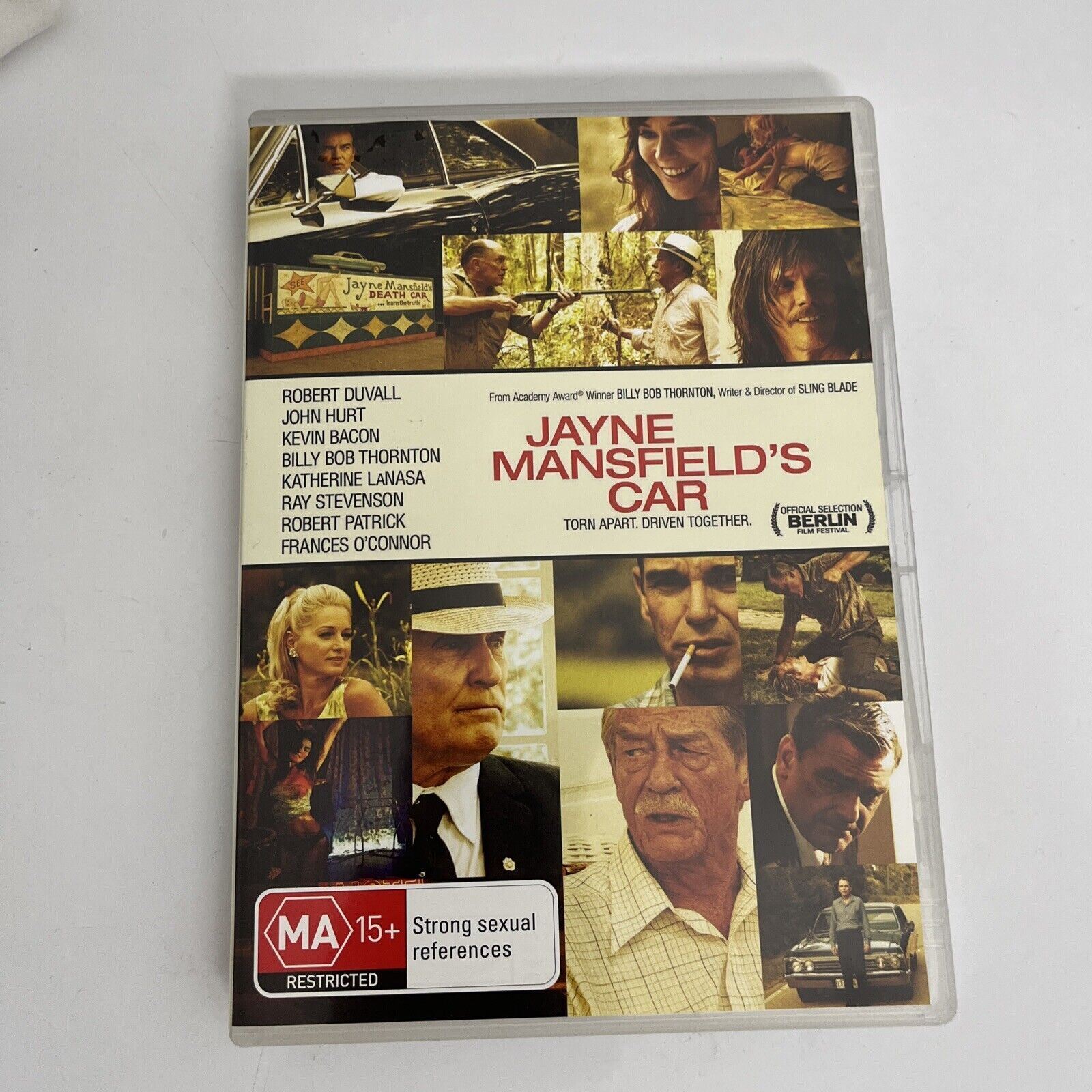Jayne Mansfield’s Car (DVD, 2012) NEW Kevin Bacon, Robert Duvall Region 4