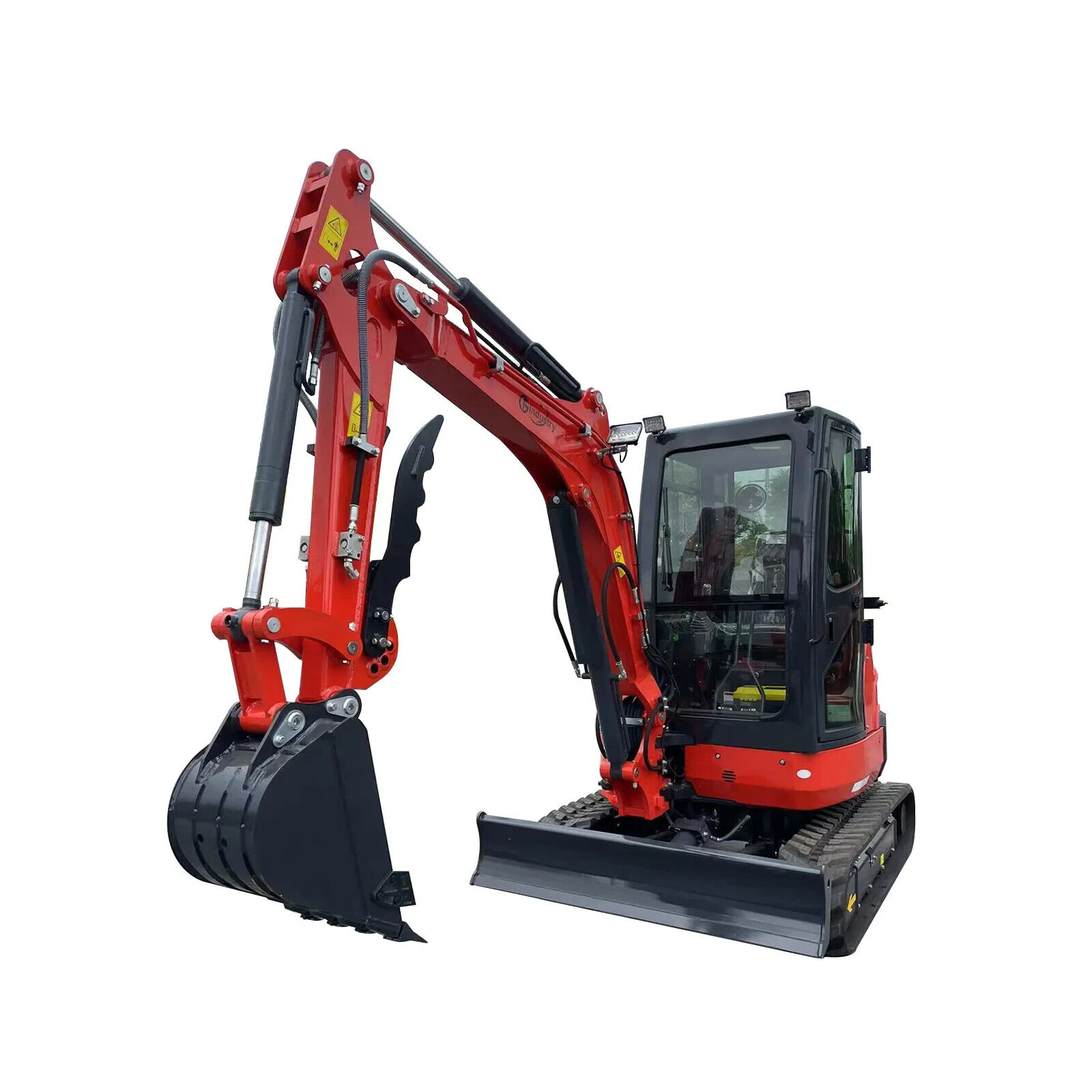 KU45 3.5 Ton YANMAR Diesel Engine Mini Excavator Digger Tracked Crawler EPA NEW