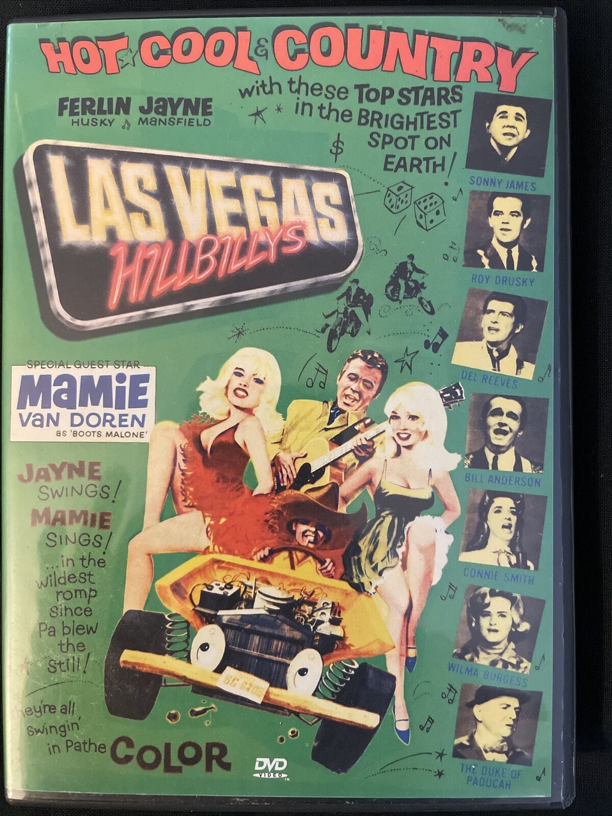 Las Vegas Hillbillys (DVD, 1966 / 2000) Jayne Mansfield, Mamie Van Doren
