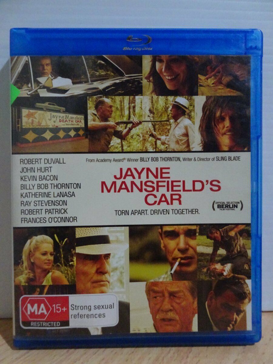 Jayne Mansfield’s Car  ~ Ex Rental Blu-Ray  ~ Free Post AU  ~ (BRY1)