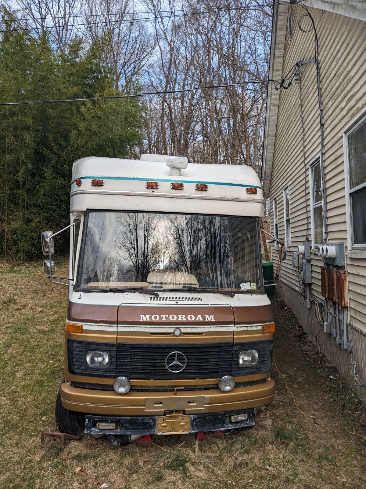 1984 Mercedes-Benz Motoroam 35′ Class A Motorhome As-is VERY RARE !