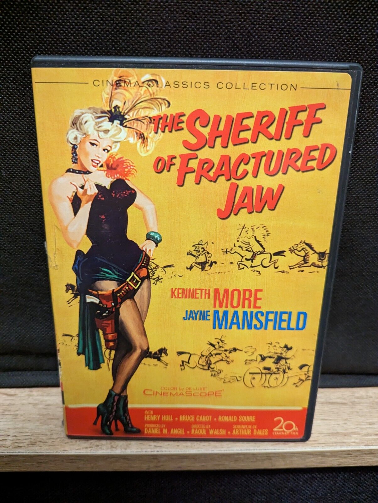 THE SHERIFF OF FRACTURED JAW – REGION 1 DVD – Jayne Mansfield – Western RARE OOP