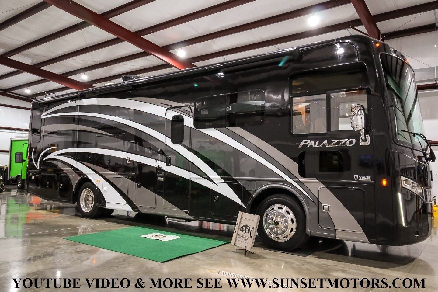 2020 THOR PALAZZO 33.5 CLASS A DIESEL BUNK BEDS CUMMINS AIR RIDE SEE VIDEO