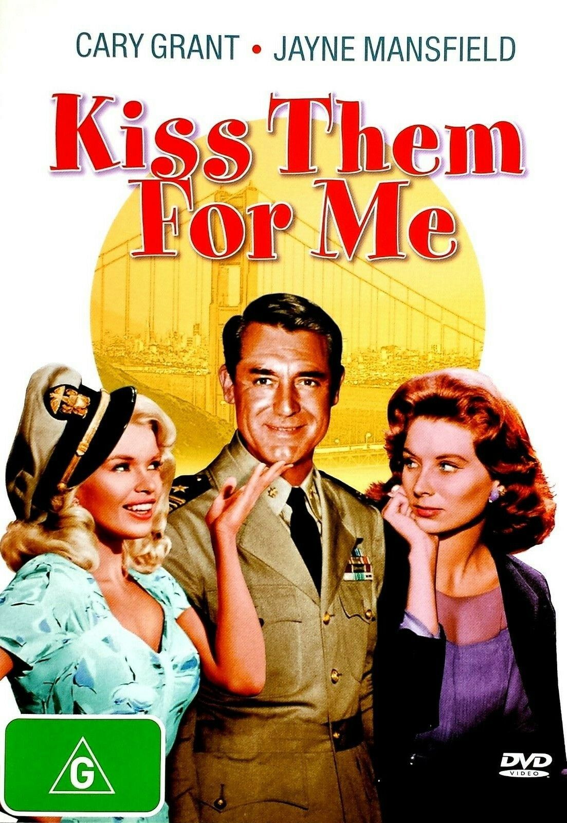 Kiss Them For Me (1957) DVD Stanley Donen, Cary Grant, Jayne Mansfield