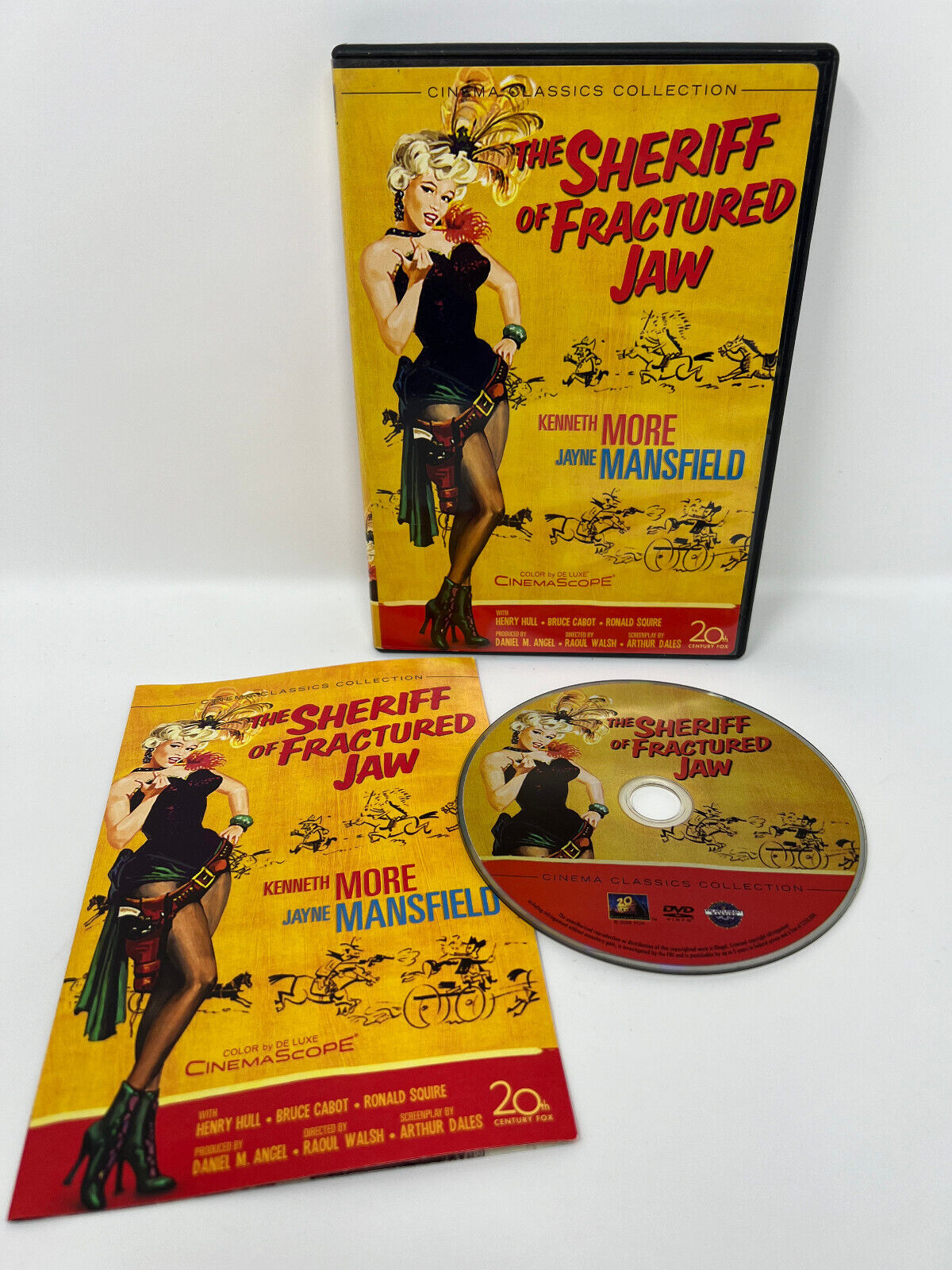 The Sheriff of Fractured Jaw (DVD, 2006, Fox Cinema Classic MINT DISC