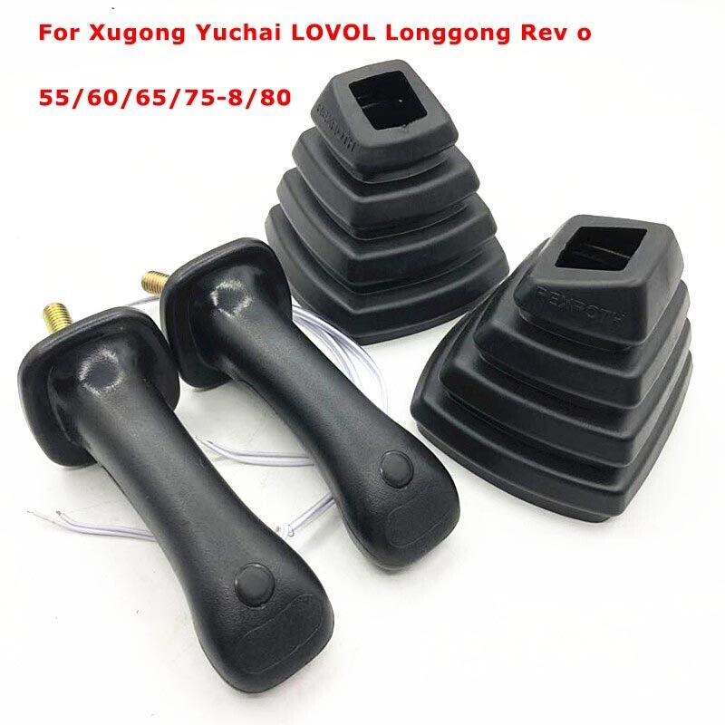 Mini Excavator Joystick For Xugong Yuchai LOVOL Longgong Rev o 55/60/65/75-8/80