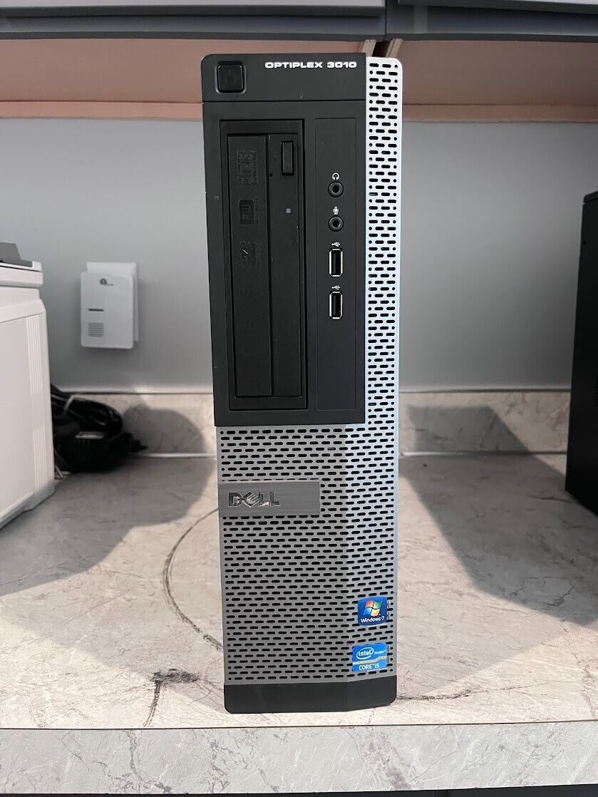 Dell Optiplex 3010 DT Intel Core i5-3470 3.2GHz 8GB RAM 500GB HDD Win10Pro #27