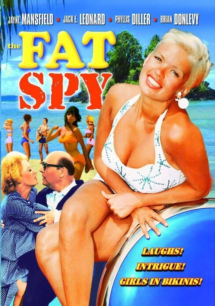 The Fat Spy DVD   Brian Donlevy Jack E. Leonard Jayne Mansfield Phyllis Diller