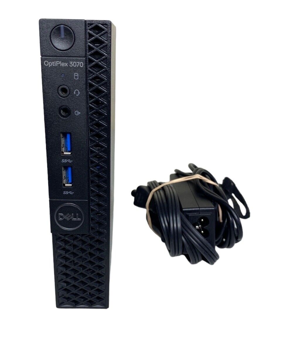 Dell OptiPlex 7060 Micro i5-16GB RAM-256GB SSD Win & Office 10 Pro W/ Power adap