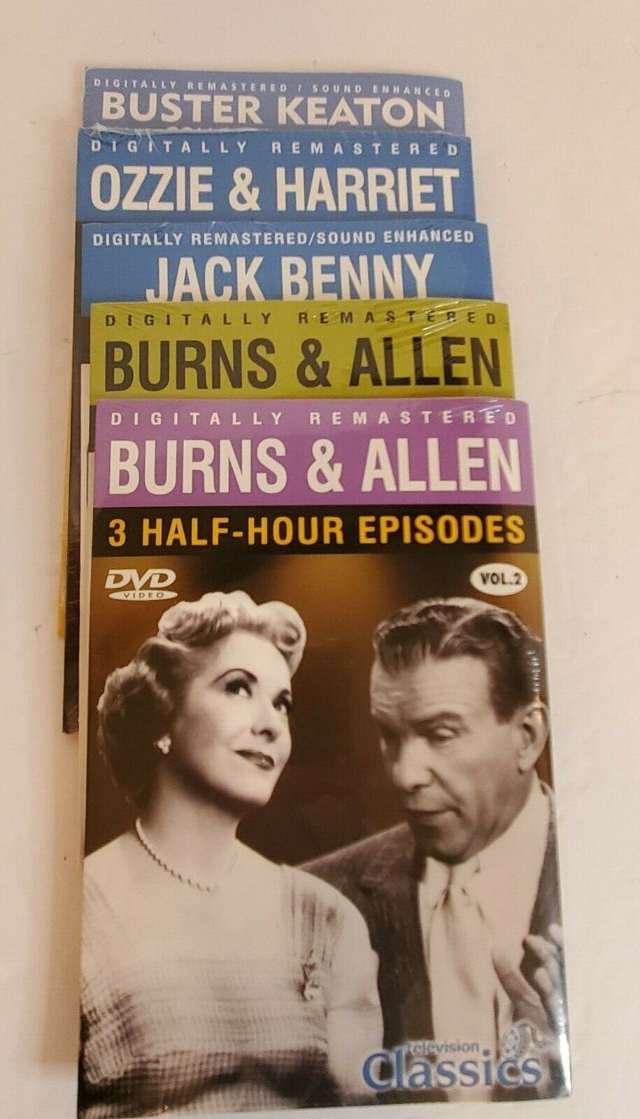 VTG classic Hollywood movies and TV episodes DVD NEW in sealed packages 