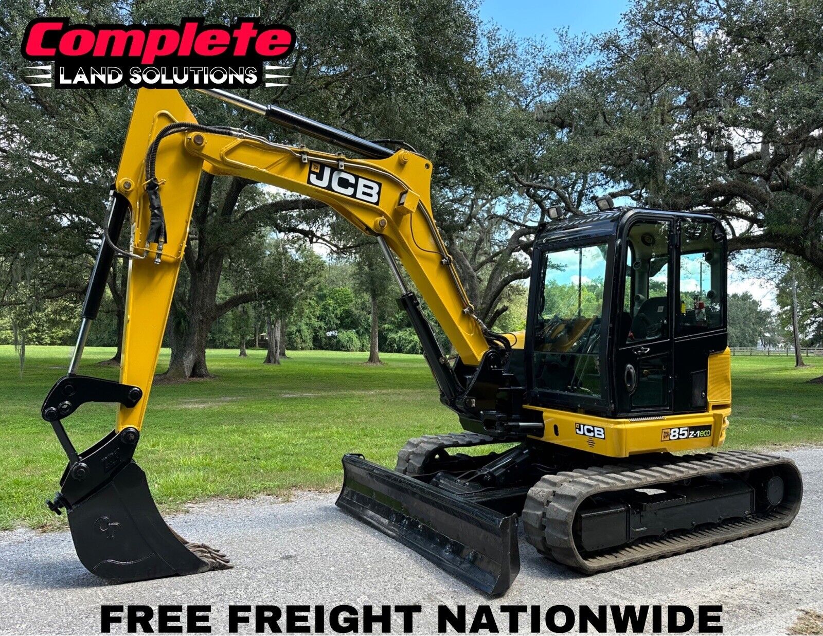 2016 JCB 85Z-1 MIDI EXCAVATOR – A/C CAB – 18K MACHINE – NO DEF! – FREE FREIGHT 2016 JCB 85Z-1 MIDI EXCAVATOR – A/C CAB – 18K MACHINE – NO DEF! – FREE FREIGHT