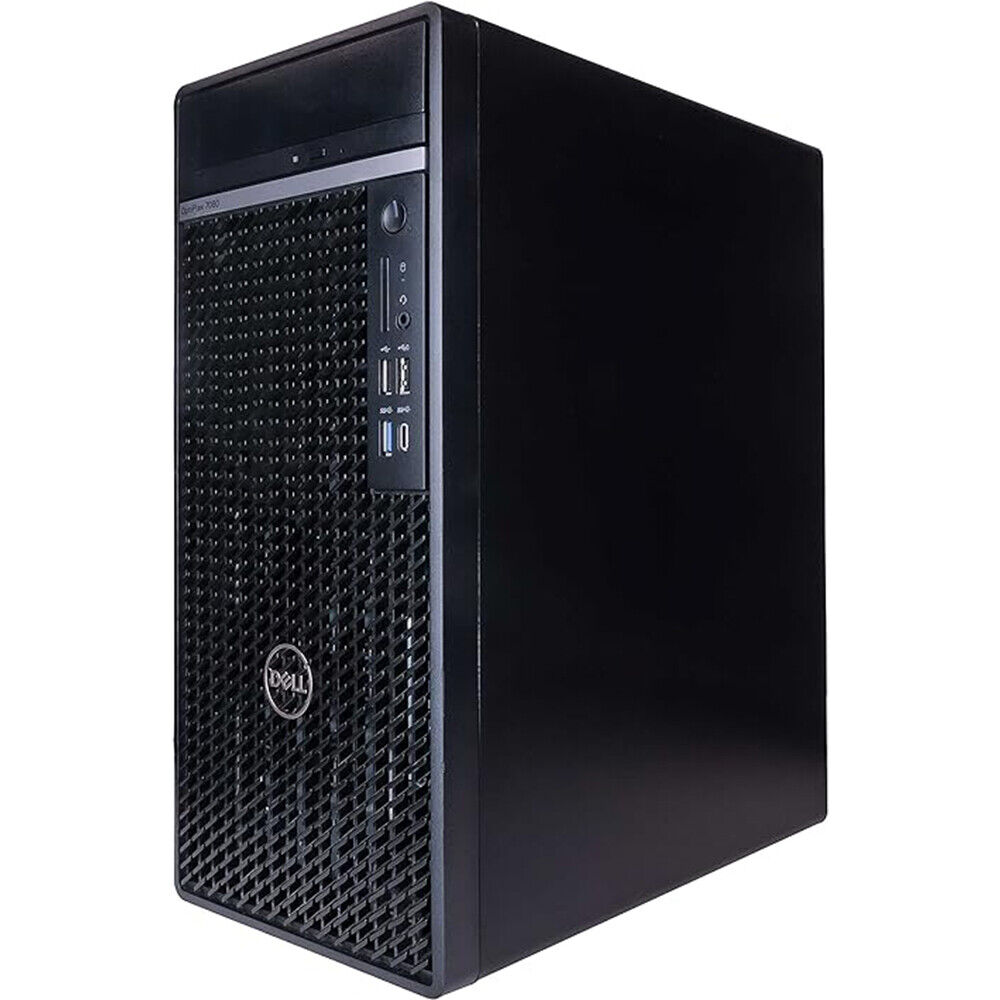 Dell Windows 11 Pro Desktop Computer Tower PC Intel i5-10500 16GB RAM 512GB SSD