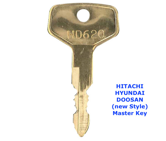 HD620 HITACHI HYUNDAI DOOSAN Master Plant Excavator Digger Key + FAST FREE POST!