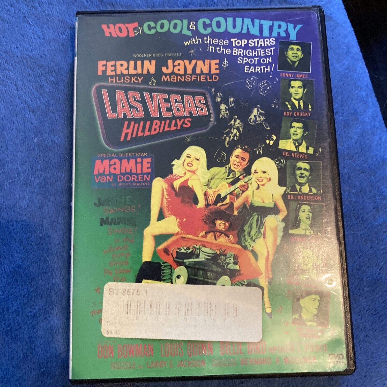 Las Vegas Hillbillys (1966) (DVD, 2000) Jayne Mansfield Mamie Van Doren VCI