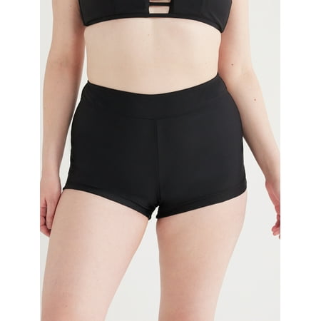 Time and Tru Women’s Boyshort Swimwear